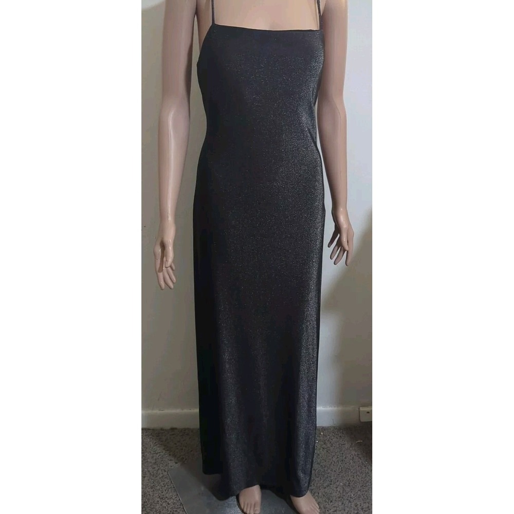 Jodi Kristopher Dress Formal Shimmer Y2K‎ 90s Prom  Whimsygoth Gown